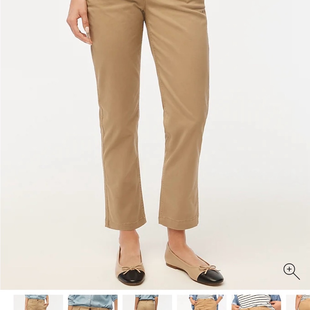 J. Crew Factory High Rise Girlfriend Chino